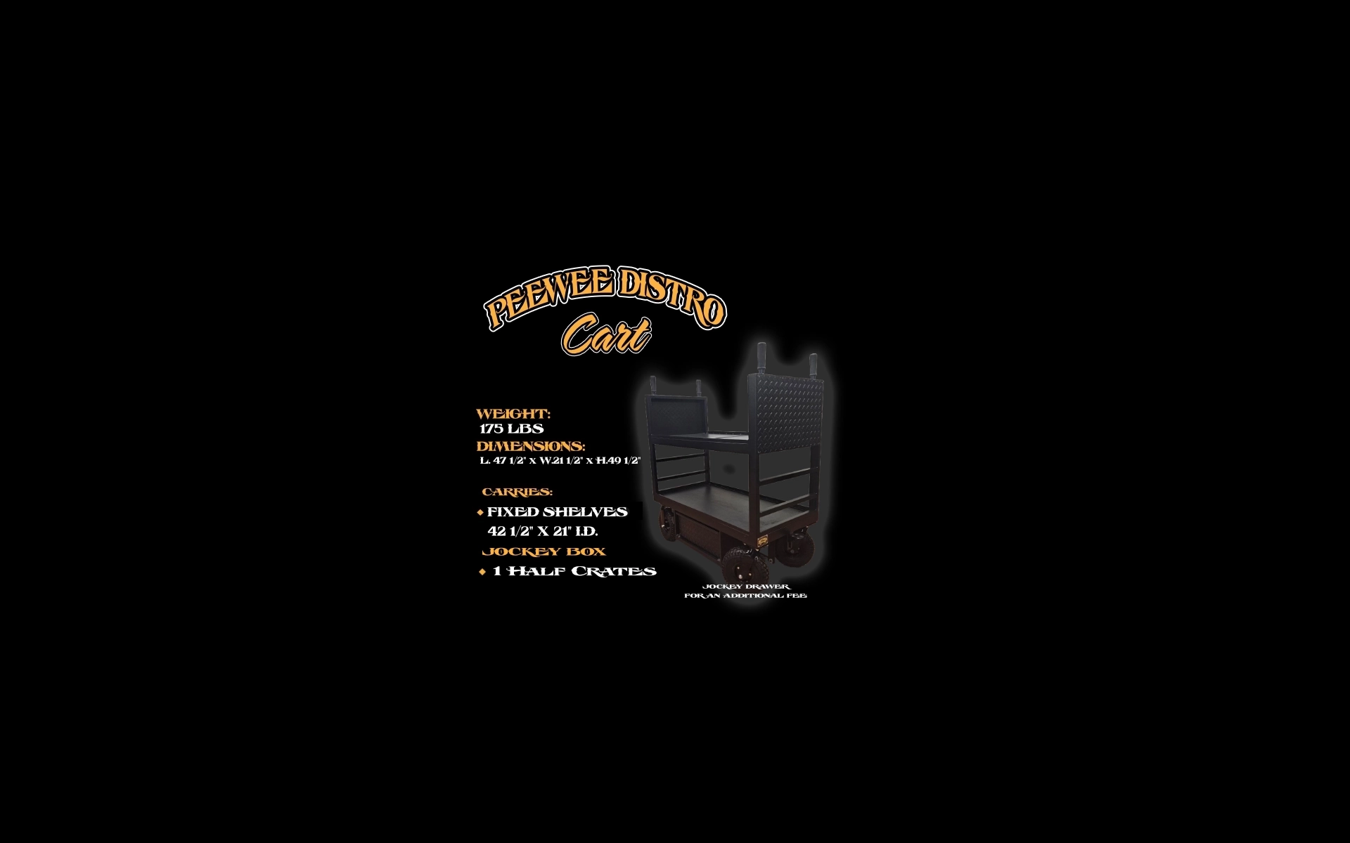 Pee Wee Distro Cart 2